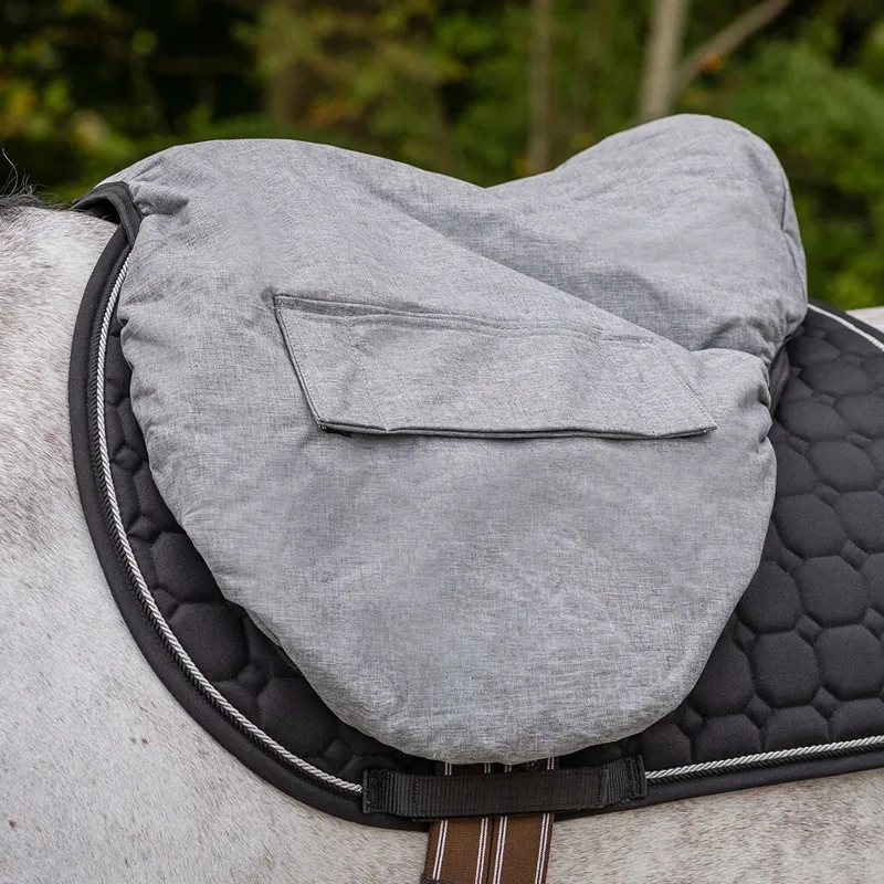 QHP Saddle Cover - Grey-1