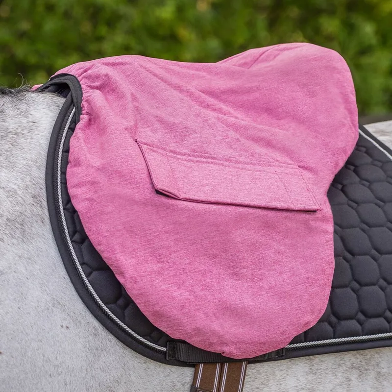 QHP Saddle Cover - Pink-1