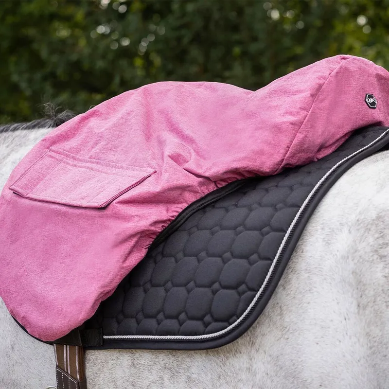 QHP Saddle Cover - Pink-2