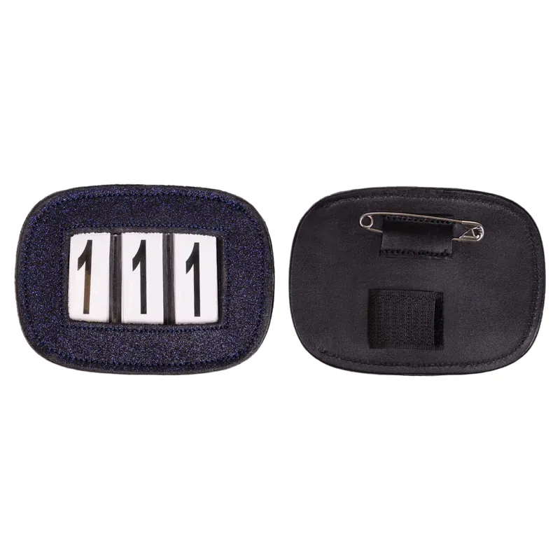 QHP Shine Number Holder - Navy
