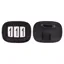 QHP Shine Number Holder - Black
