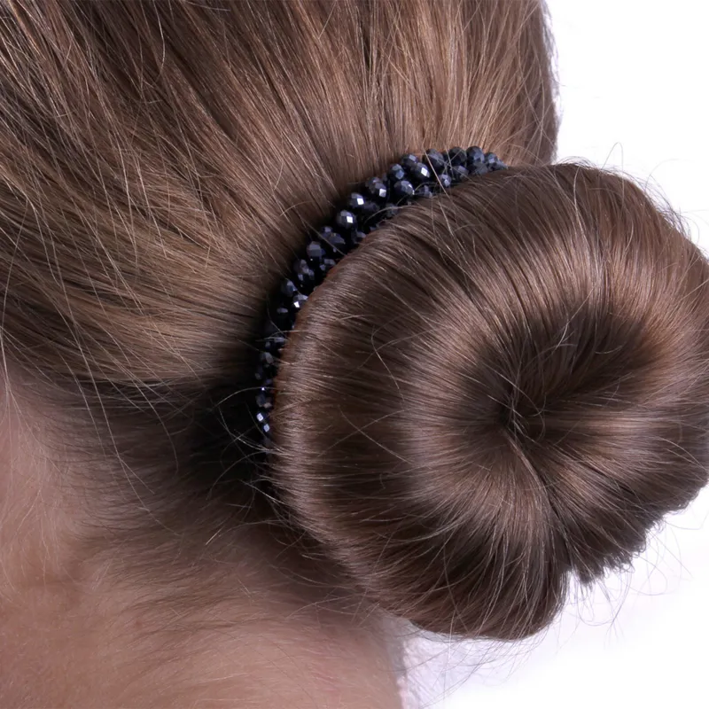 QHP Shine Hair Scrunchie - Navy-1