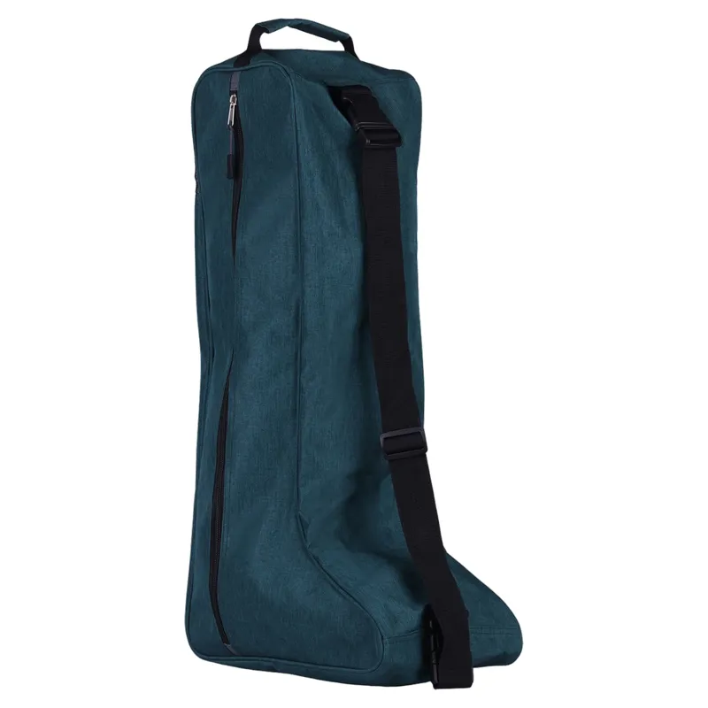 QHP Side Zip Boot Bag - Dark Green-1