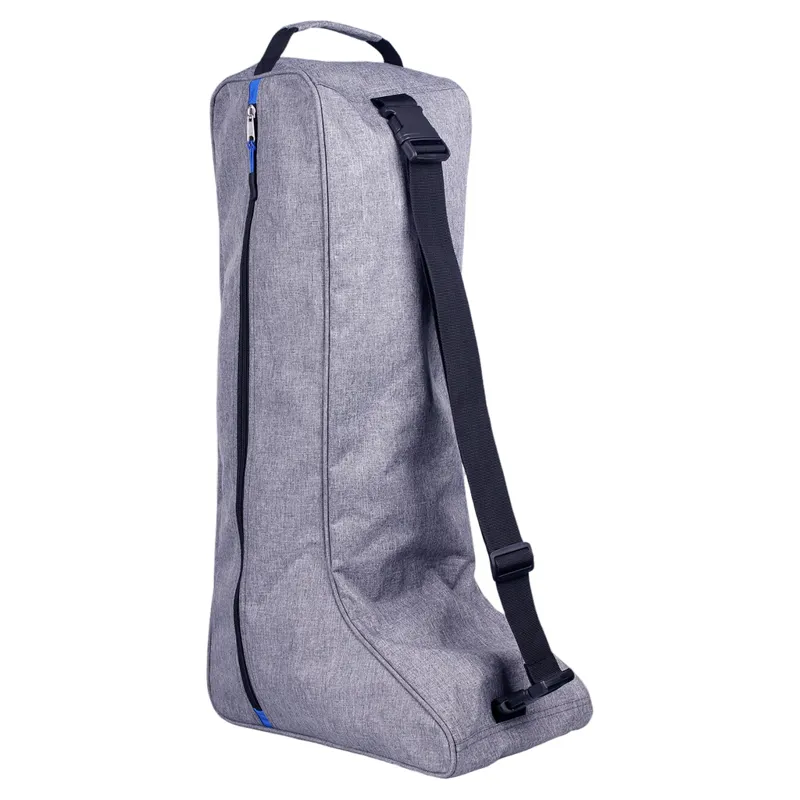 QHP Side Zip Boot Bag - Grey-1