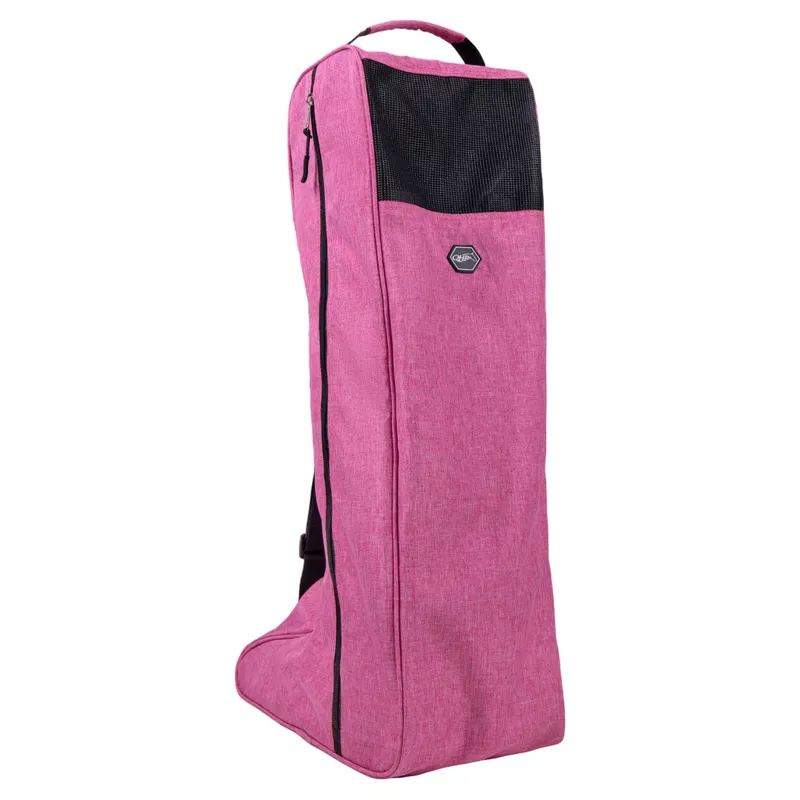 QHP Side Zip Boot Bag - Pink