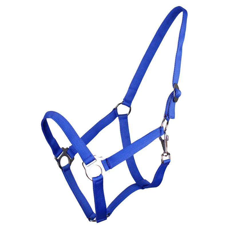 QHP Slide Headcollar - Cobalt Blue
