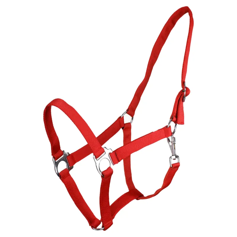 QHP Slide Headcollar - Bright Red
