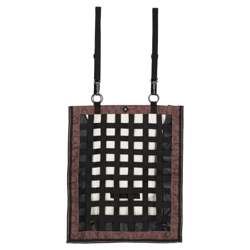 QHP Collection Slowfeeder Hay Bag - Whispering Woods