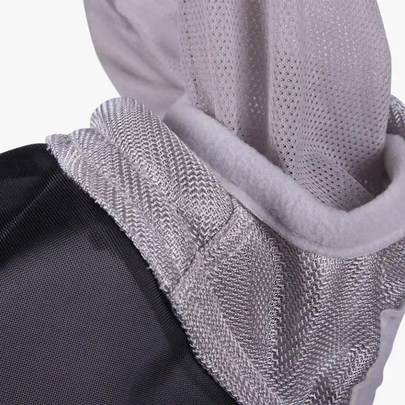 QHP Solaire Fly Mask - Grey-2