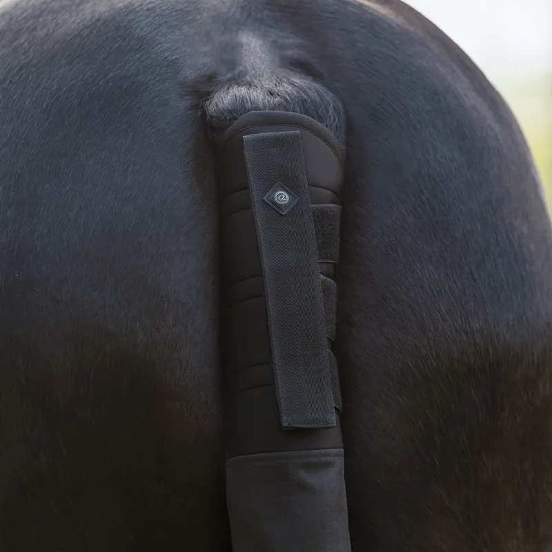 QHP Tail Protector Turnout Tail Guard with Bag - Black-3