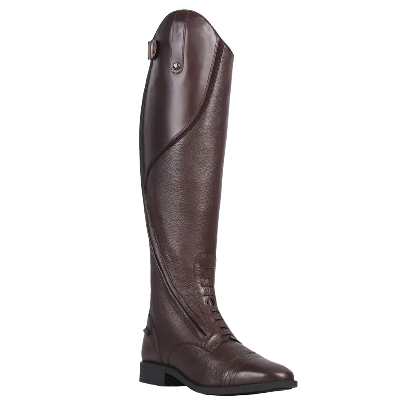 QHP Tamar Junior Tall Riding Boots - Standard Calf - Brown