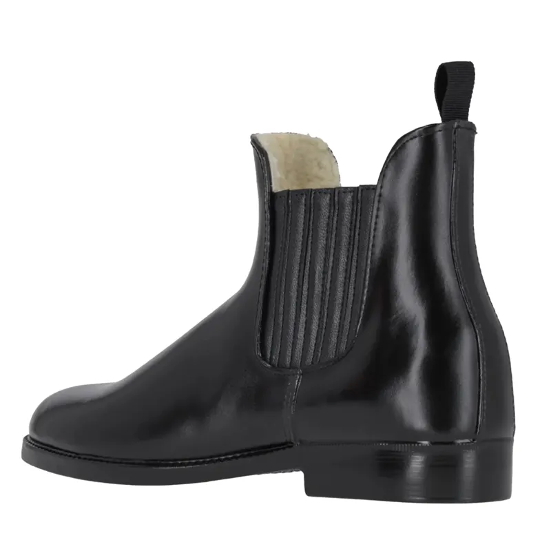 QHP Thermo Junior Jodhpur Boots - Black-3