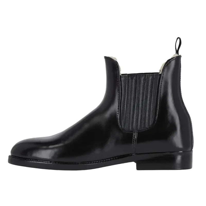 QHP Thermo Junior Jodhpur Boots - Black-2