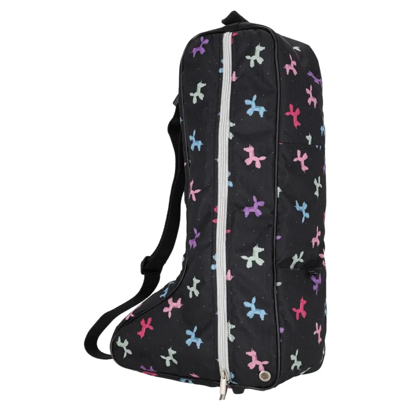 QHP Isalyn Riding Boot Bag - Unicorn Dream-3