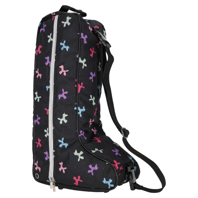 QHP Isalyn Riding Boot Bag - Unicorn Dream