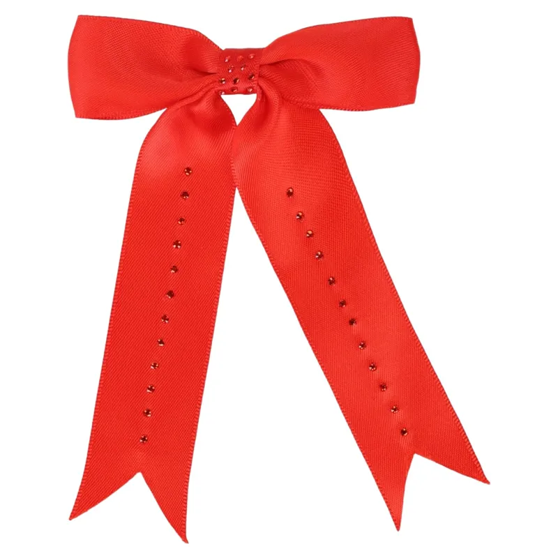 QHP Shimmer Warning Bow - Red