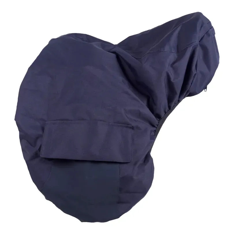 QHP Turnout Extra Saddle Cover - Navy-5