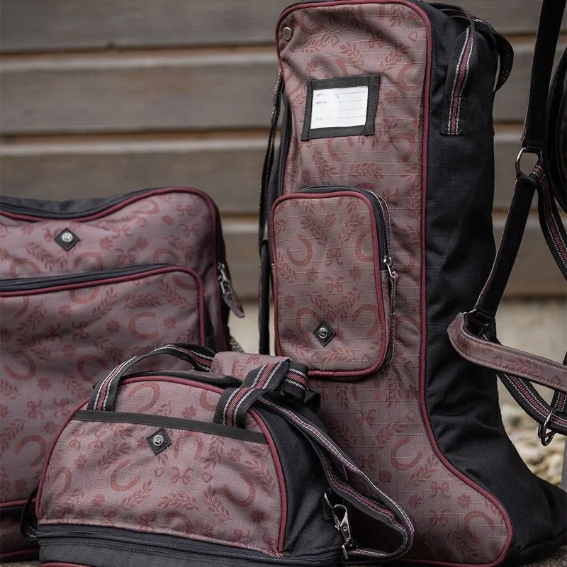 QHP Collection Riding Boot Bag - Whispering Woods-2