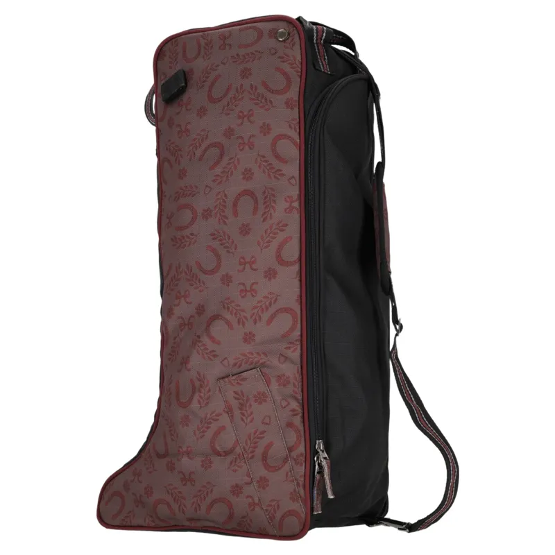 QHP Collection Riding Boot Bag - Whispering Woods-1