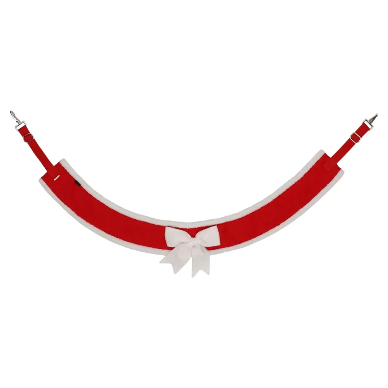 QHP Christmas Breast Strap - Red