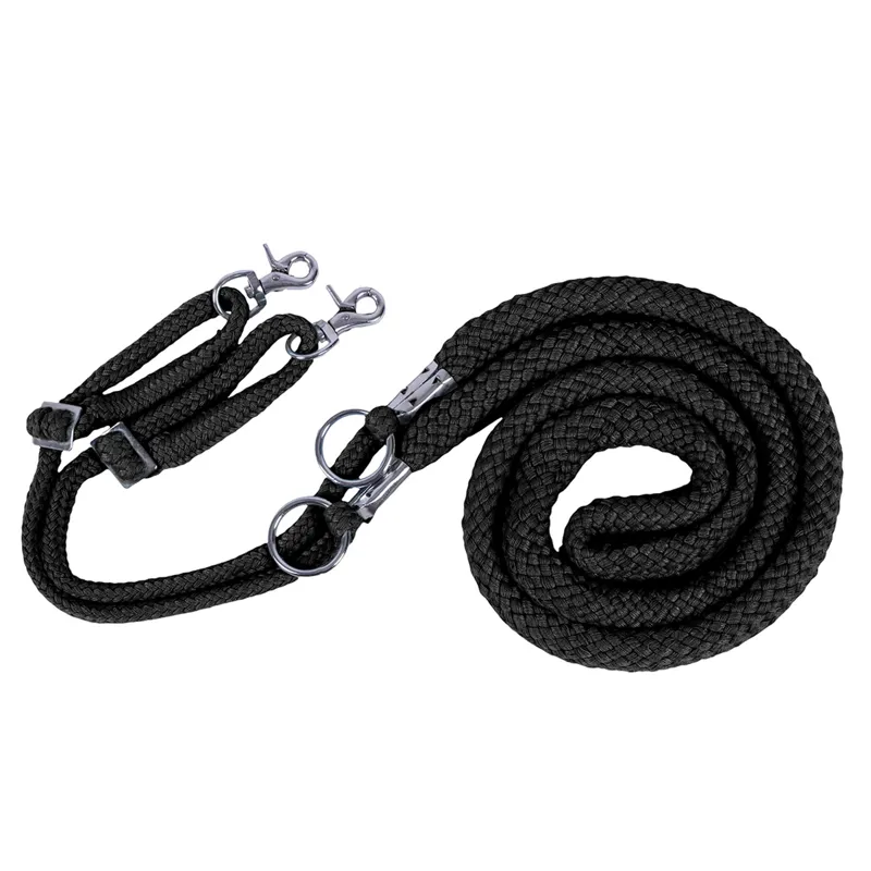 QHP Lunge Rope Aid - Black
