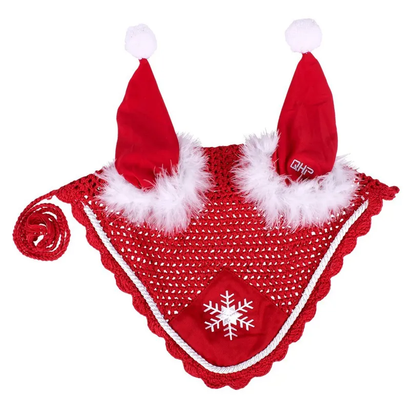 QHP Christmas Horse Ear Net