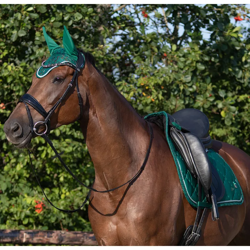 QHP Sevilla Ear Net - Emerald-1