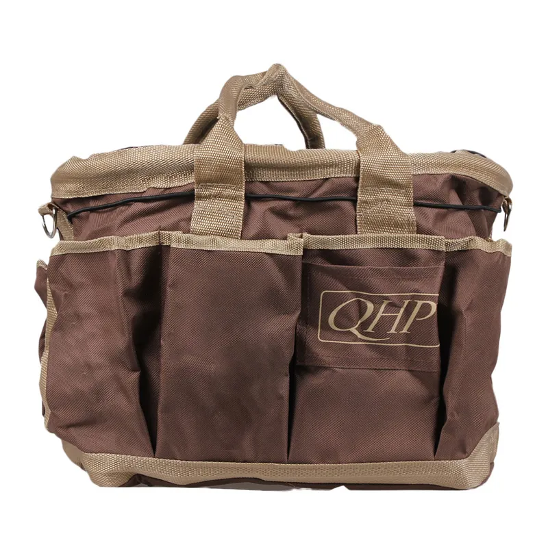 QHP Grooming Bag - Brown/Beige
