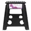 QHP Step-Up Stool - Black