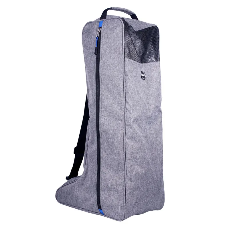 QHP Side Zip Boot Bag - Grey-1