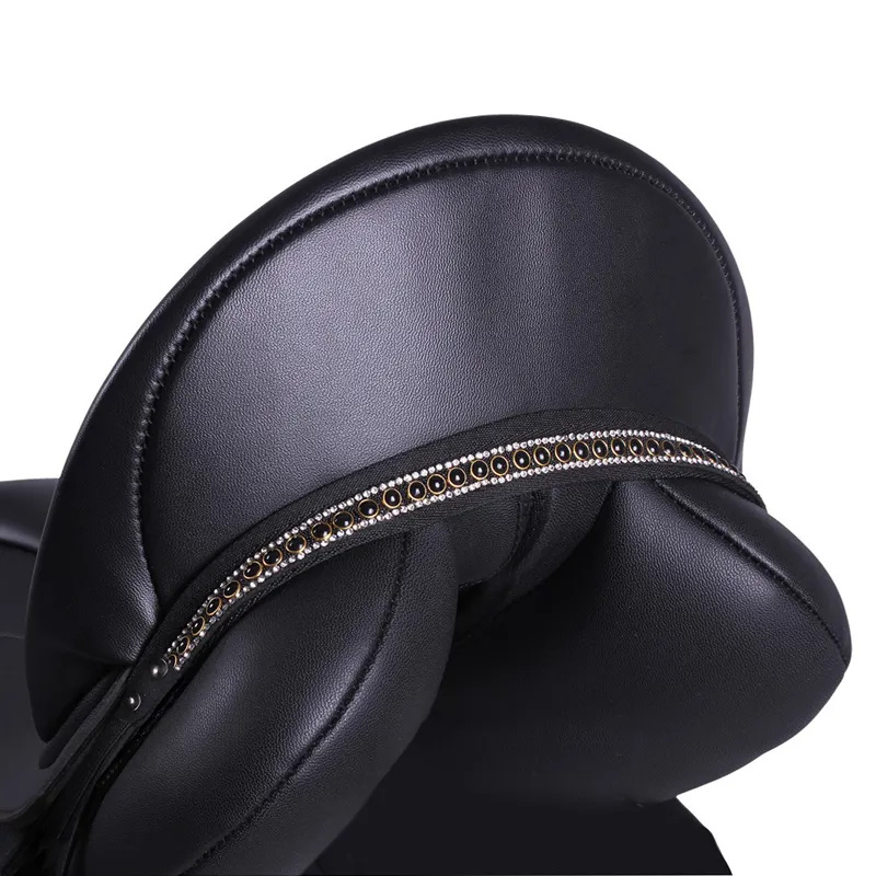 QHP Brianna Saddle Jewel Black/Black