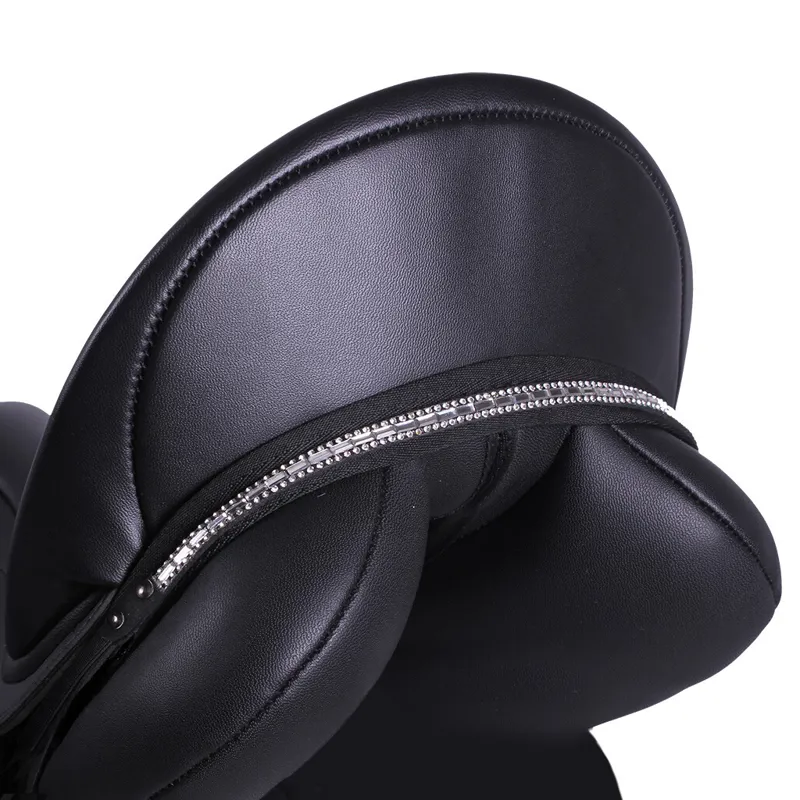 QHP Britney Saddle Jewel Black/Silver