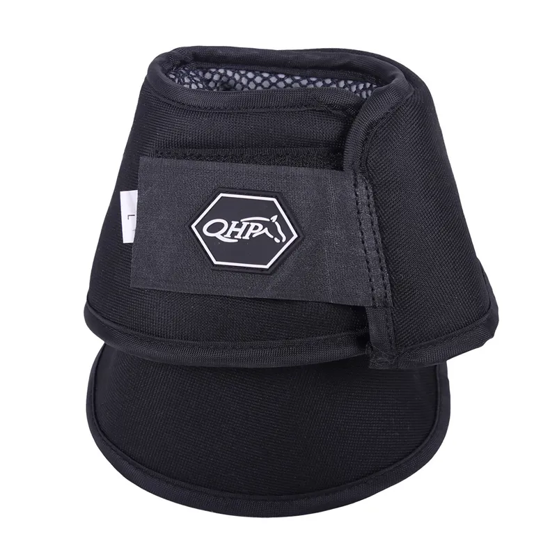 QHP Aqua Moisture Support Overreach Boots - Black