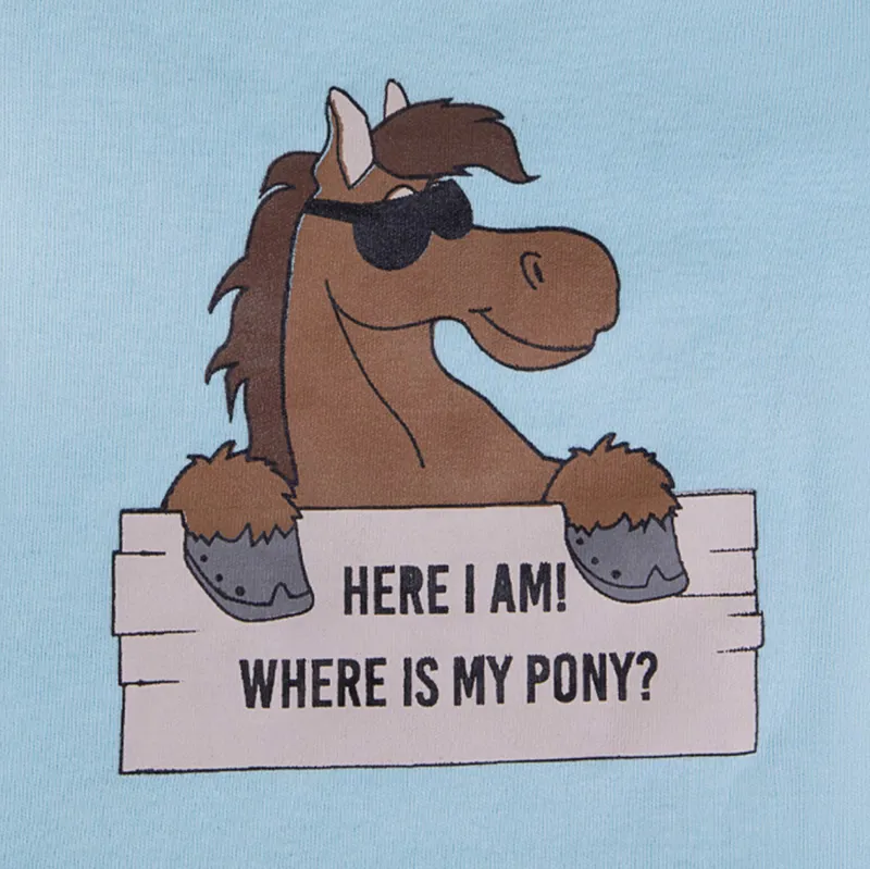 QHP Bobby Baby Romper - Baby Blue-2