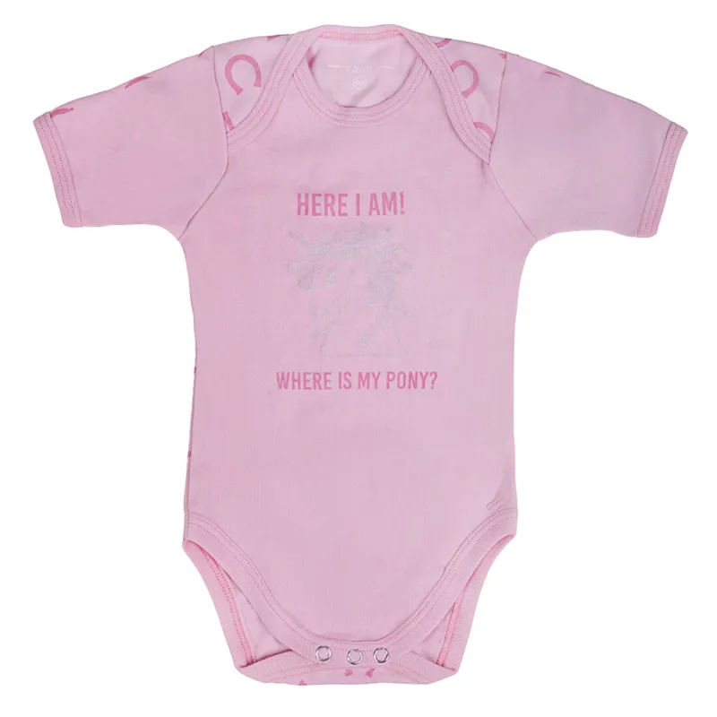 QHP Bobby Baby Romper - Desert Rose