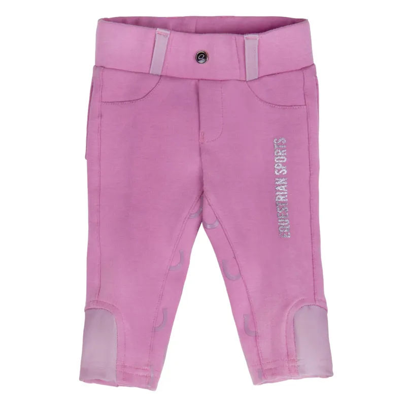 QHP Bobby Full Grip Baby/Toddler Breeches - Desert Rose