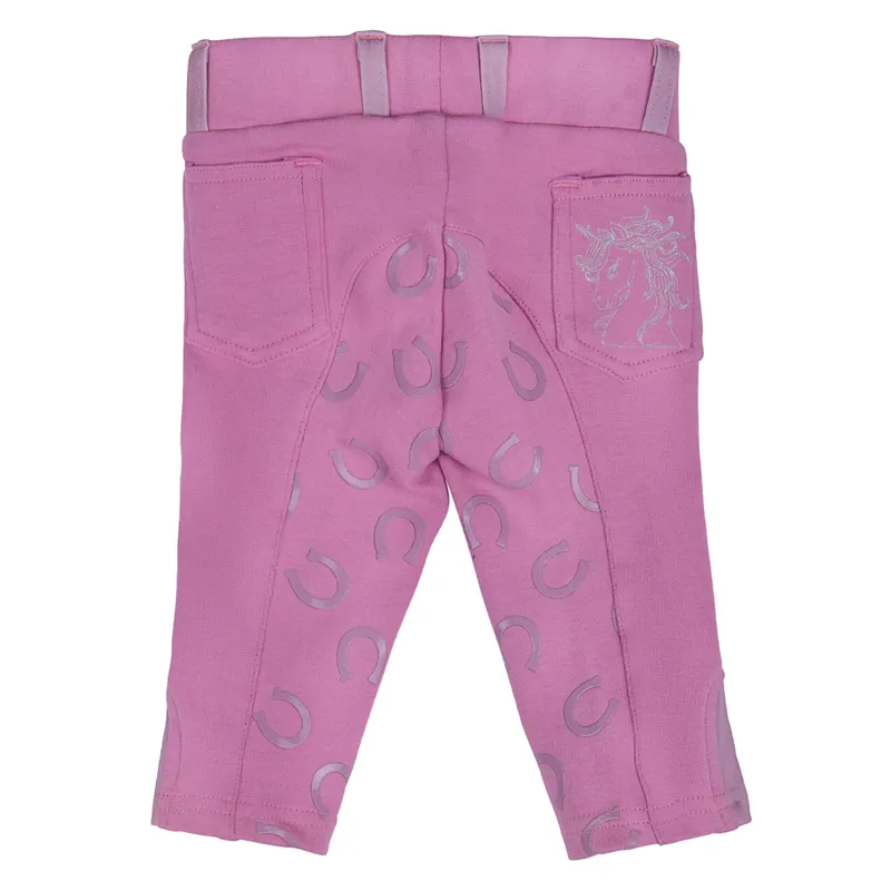 QHP Bobby Full Grip Baby/Toddler Breeches - Desert Rose-1
