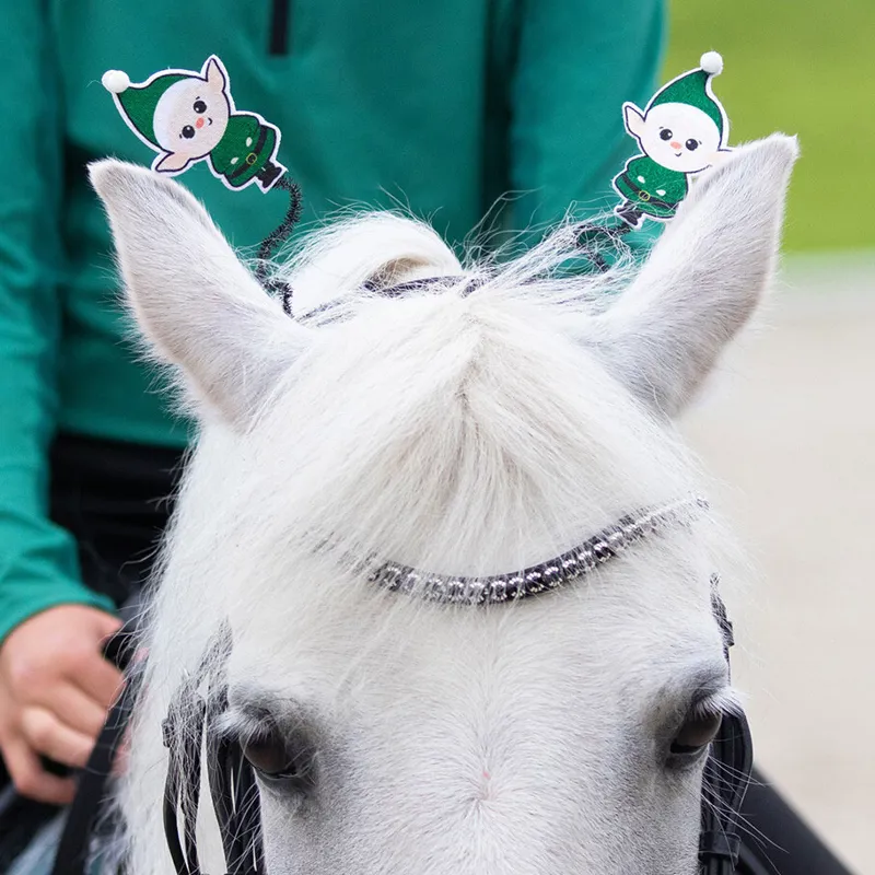 QHP Christmas Bridle Attachments - Elves