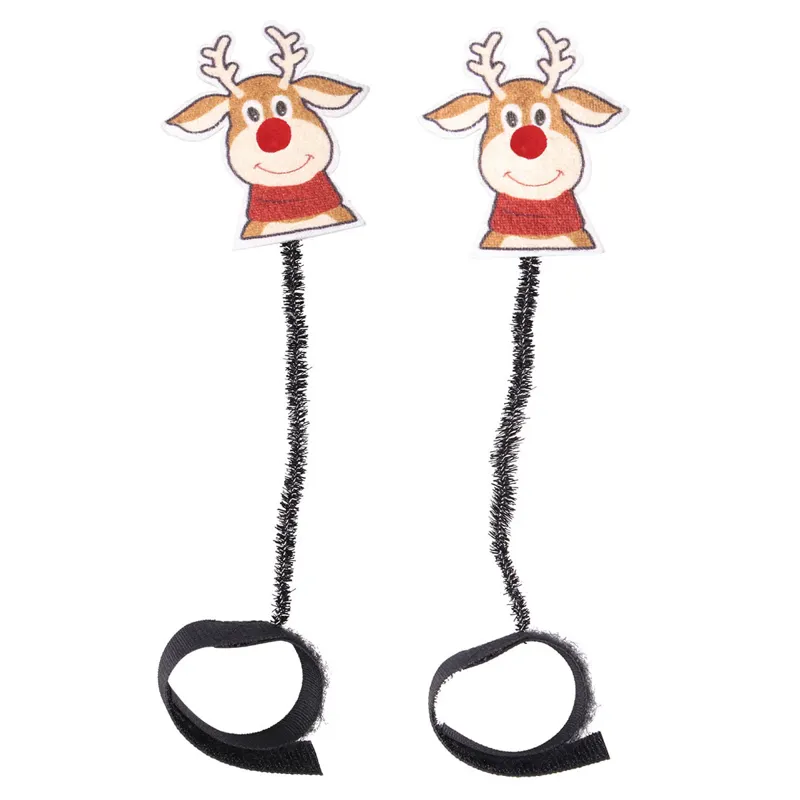 QHP Christmas Bridle Attachments - Rudolph-2