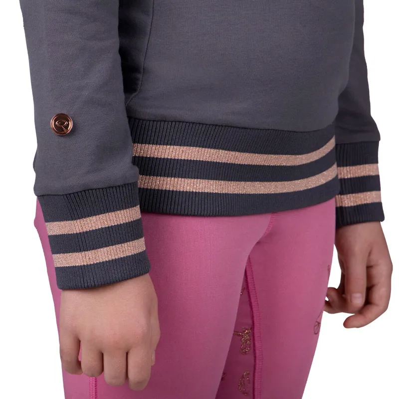 QHP Didy Junior Sweater - Grey-3