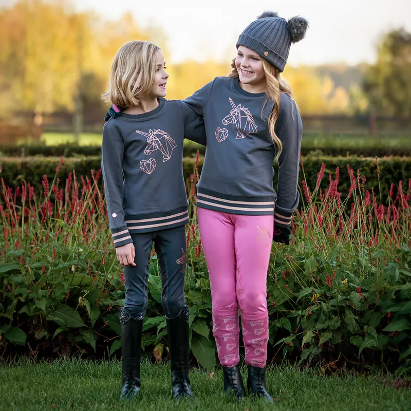 QHP Didy Junior Sweater - Grey-4