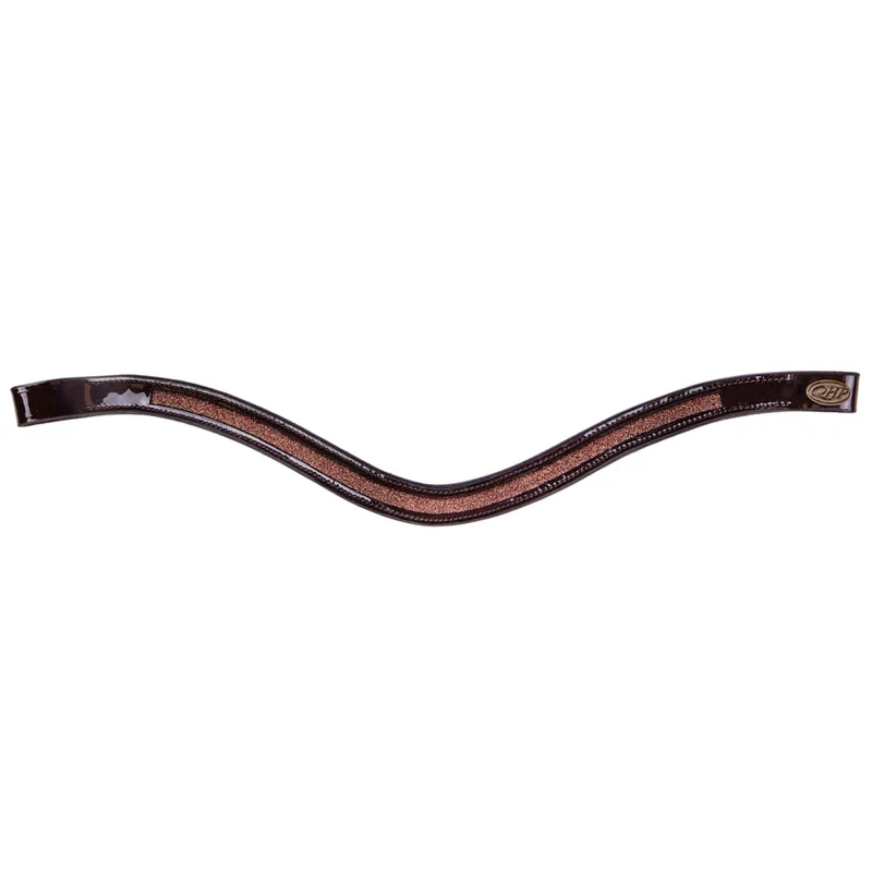 QHP Hailyn Glitter Browband - Brown