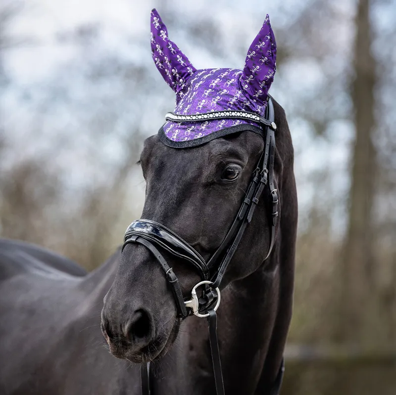 QHP Halloween Ear Net - Skeleton-2