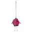 QHP Hanging Carrot Ball Toy - Pink