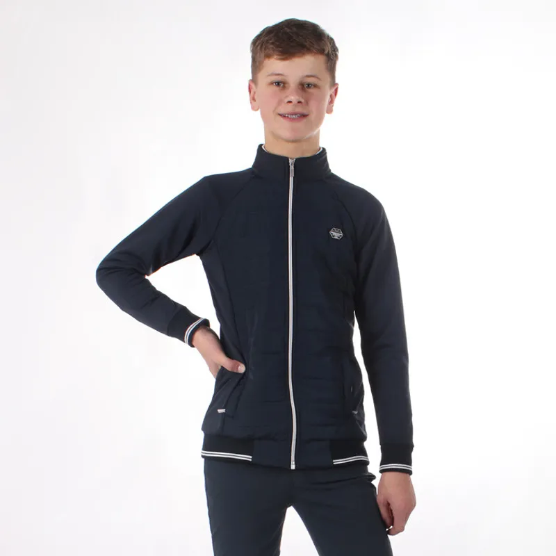 QHP Jax Junior Boys Jacket - Navy - 16yrs