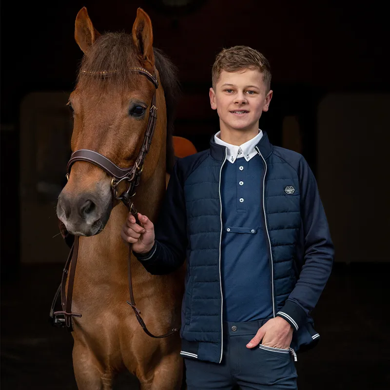 QHP Jax Junior Boys Jacket - Navy - 16yrs-1