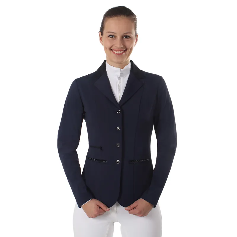 QHP Juliet Ladies Show Jacket - Blue