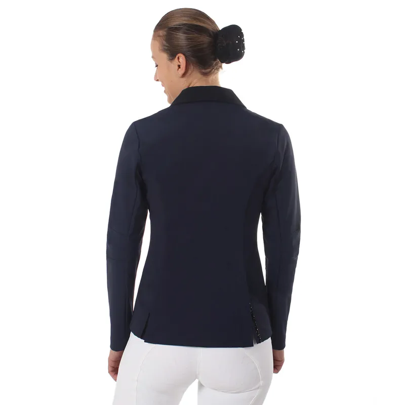 QHP Juliet Ladies Show Jacket - Blue-1
