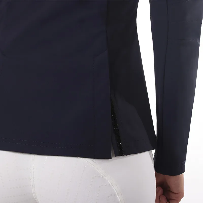 QHP Juliet Ladies Show Jacket - Blue-4