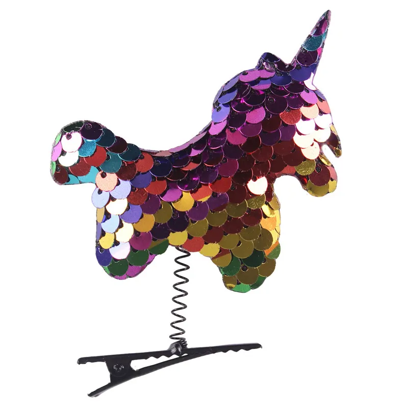 QHP Mane Clips - Unicorn Rainbow